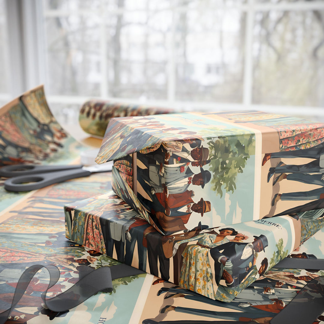 House of Dappierre EVERYDAY Retro Floral Dress Gift Wrap