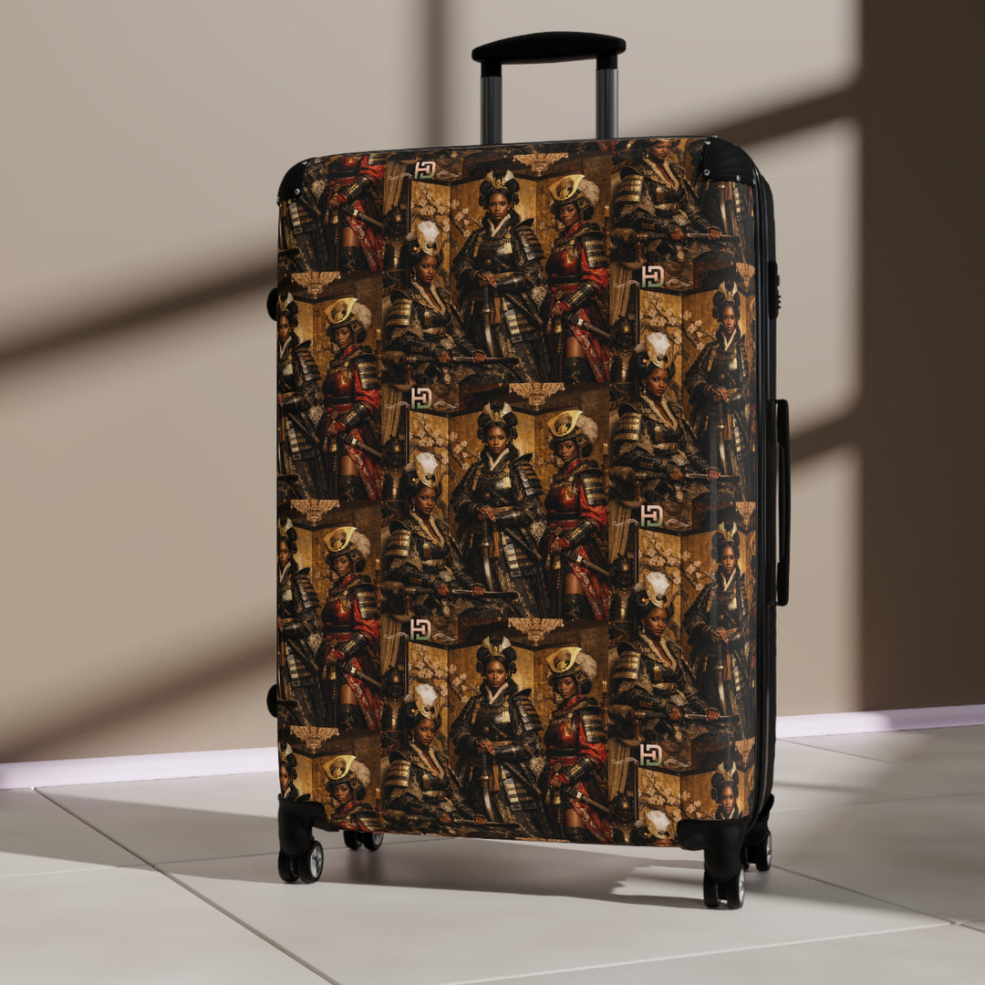 House of Dappierre EVERYDAY Collection Black Samurai Suitcase