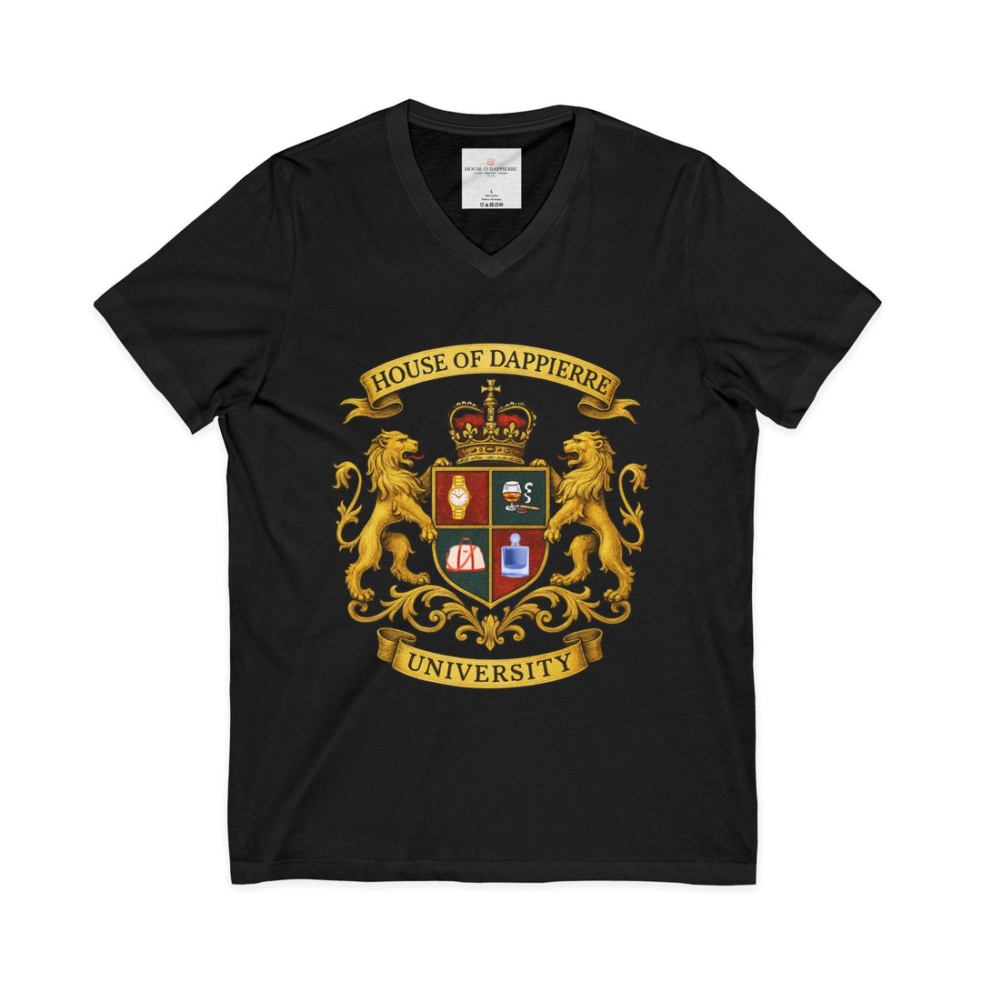 House of Dappierre University V‑Neck Tee