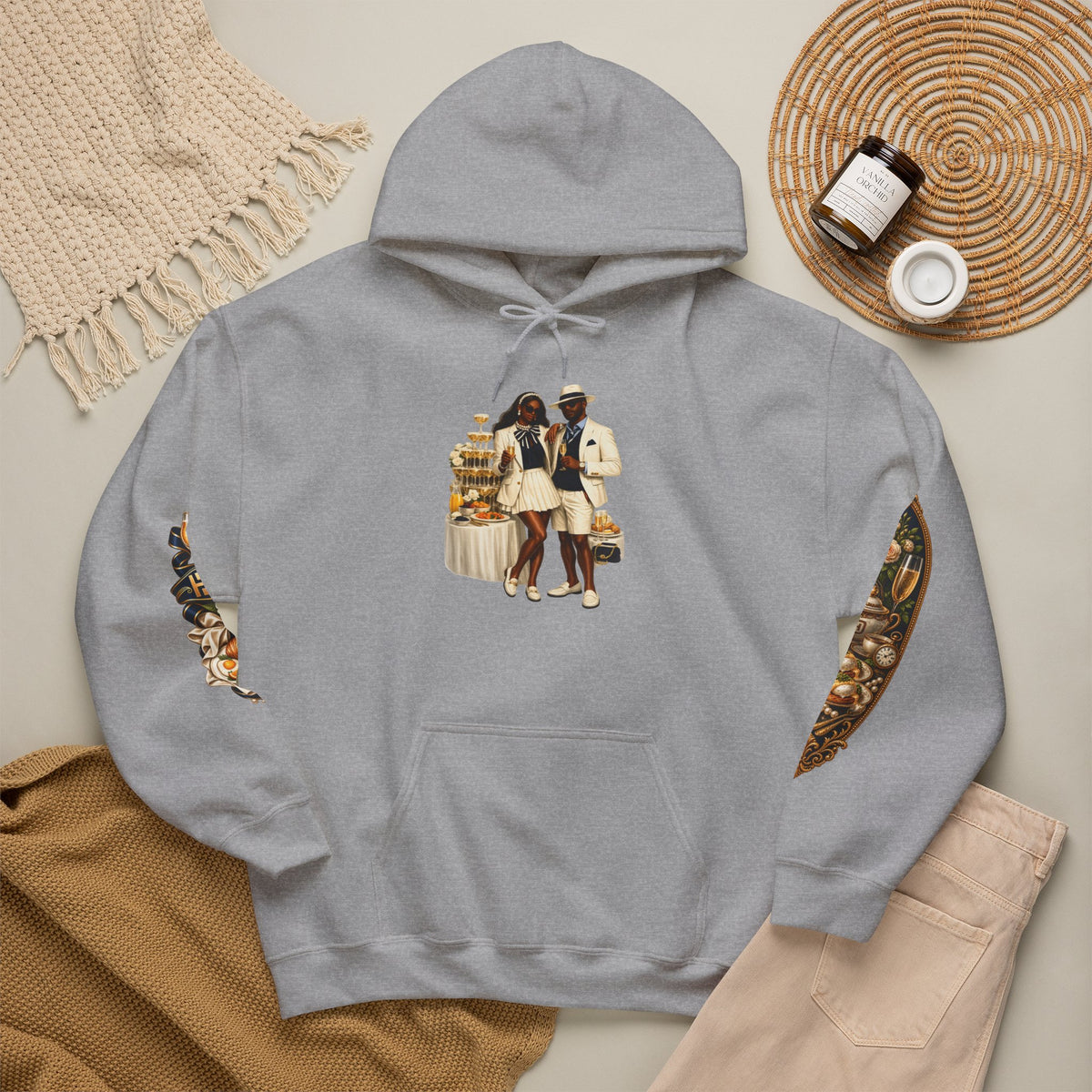 Dappierre Brunch Society Luxury Hoodie Pullover