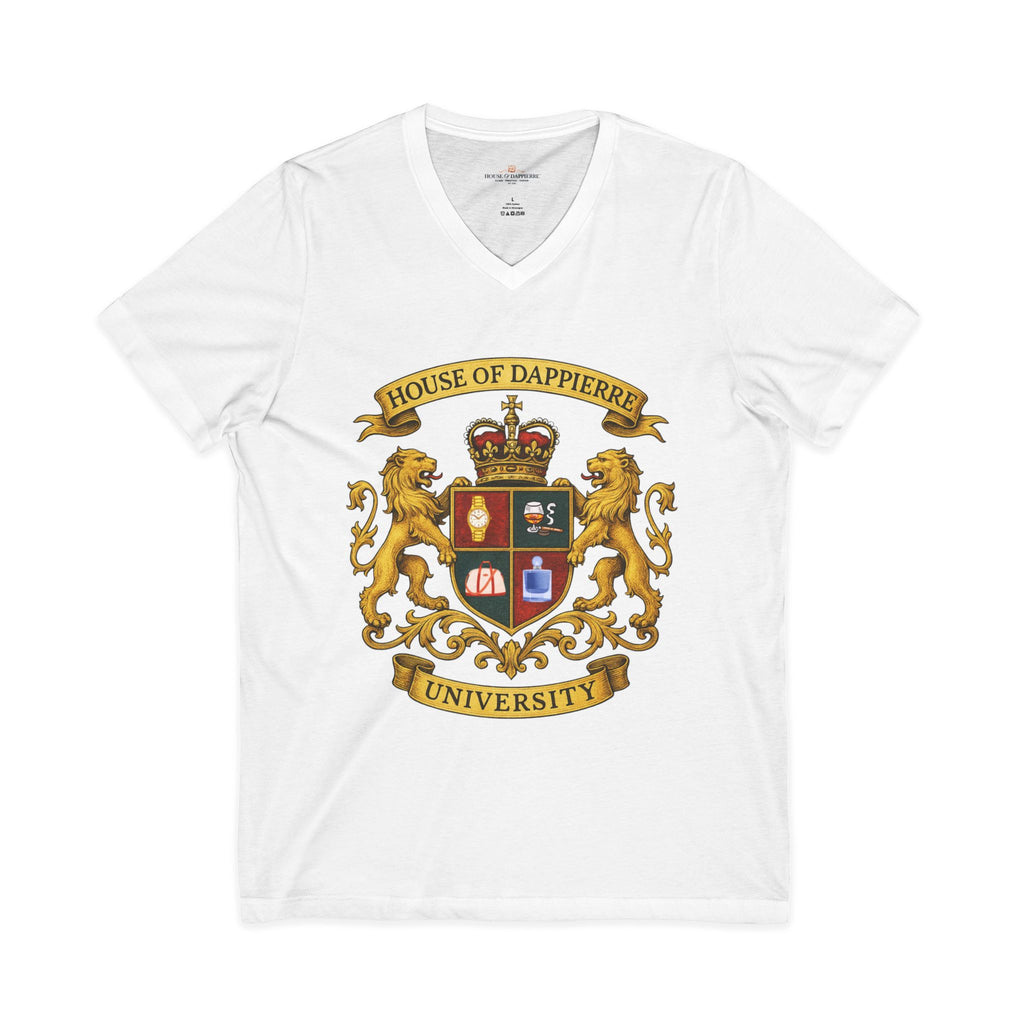 House of Dappierre University V‑Neck Tee