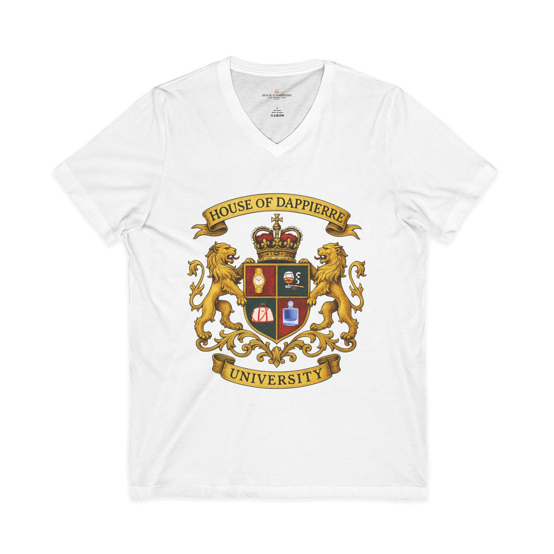 House of Dappierre University V‑Neck Tee