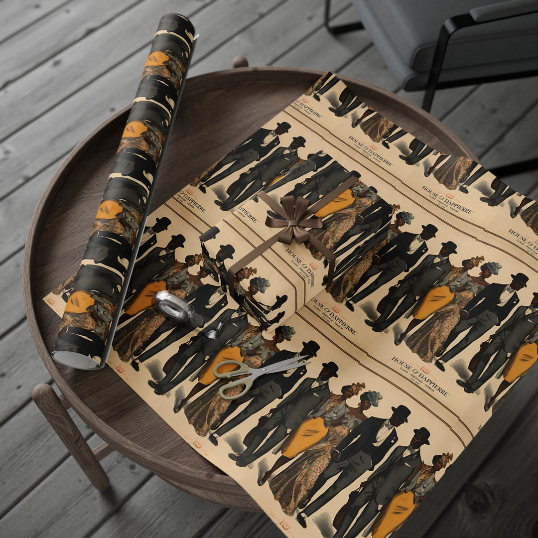 House of Dappierre EVERYDAY Abstract Marbled Gift Wrap