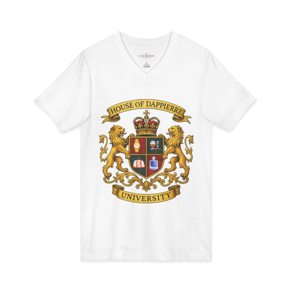 House of Dappierre University V‑Neck Tee