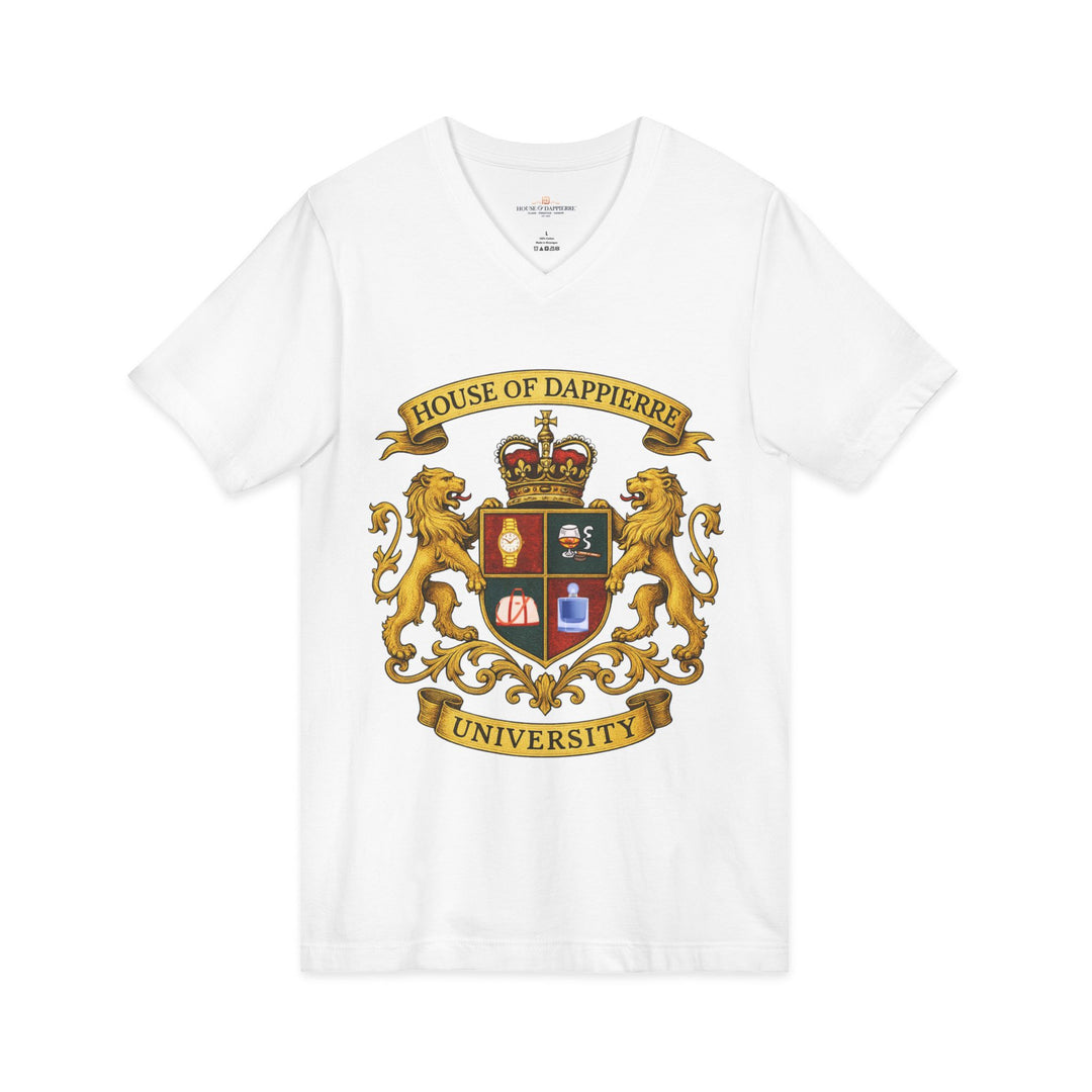 House of Dappierre University V‑Neck Tee