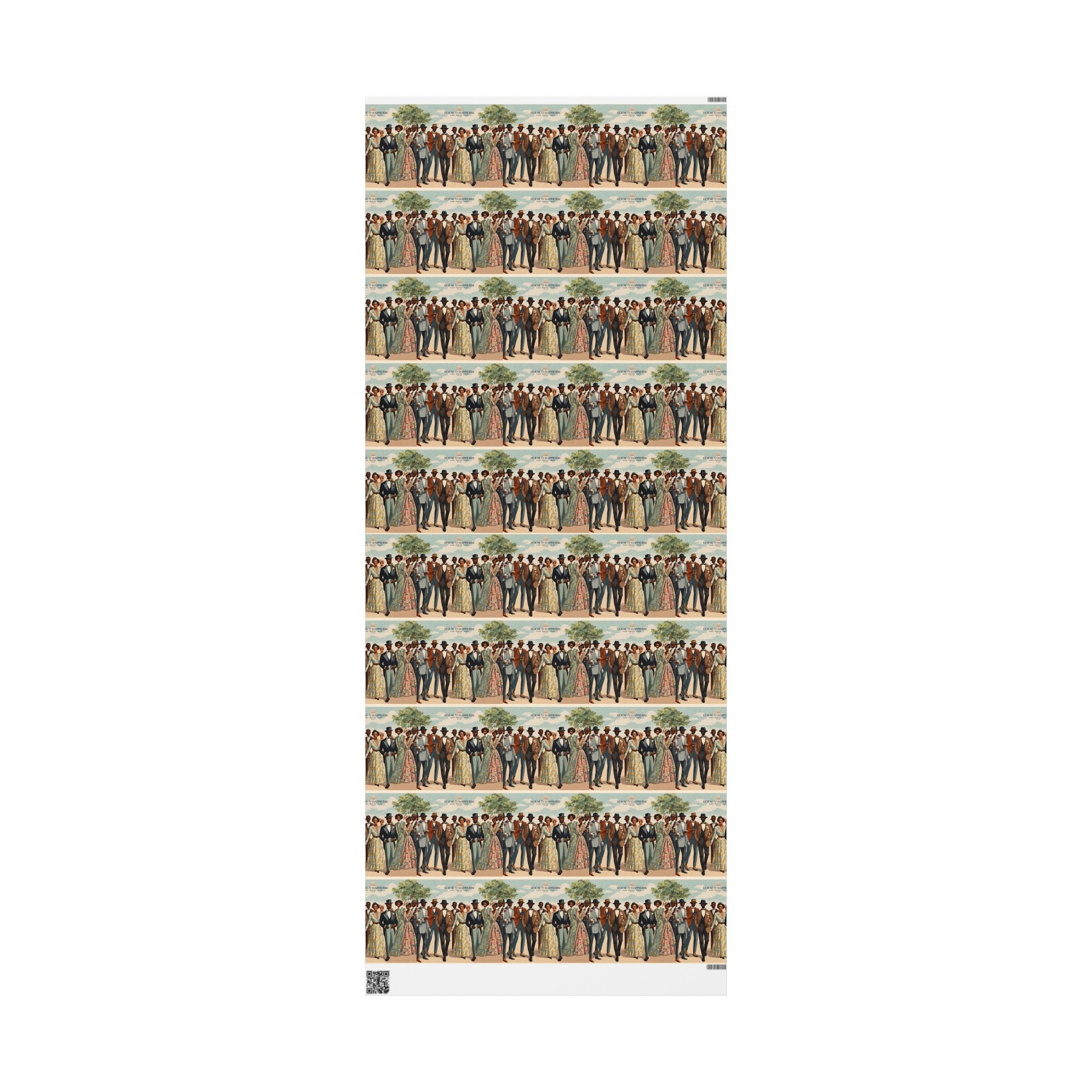 House of Dappierre EVERYDAY Retro Floral Dress Gift Wrap