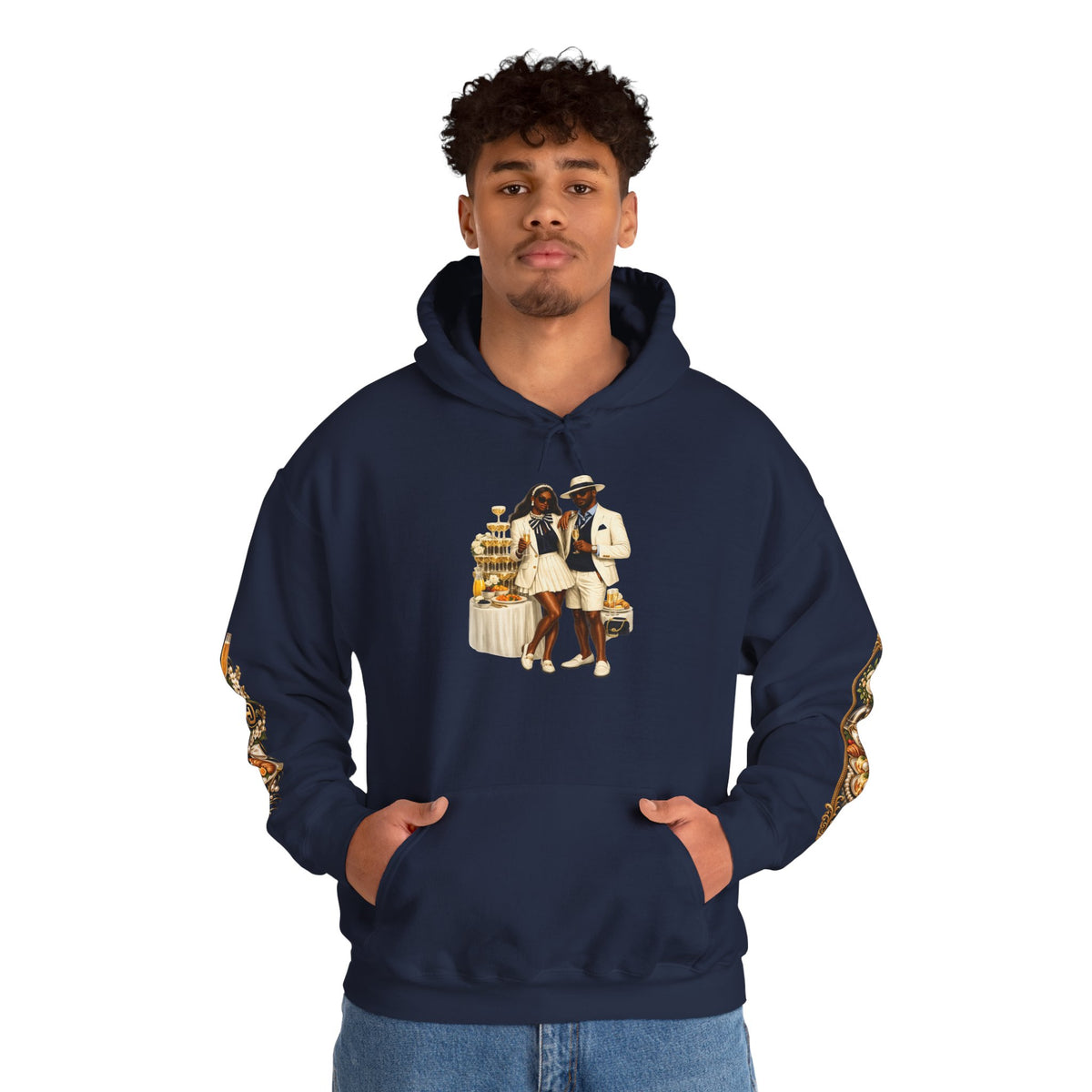 Dappierre Brunch Society Luxury Hoodie Pullover