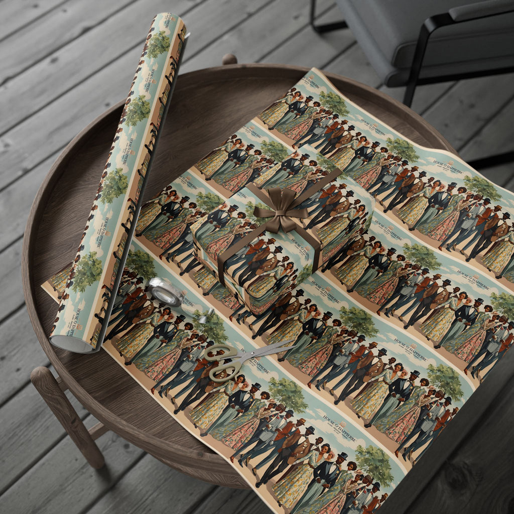 House of Dappierre EVERYDAY Retro Floral Dress Gift Wrap