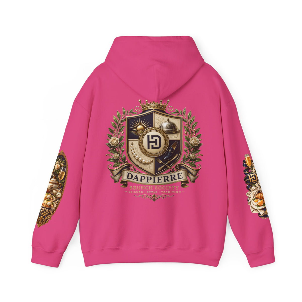 Dappierre Brunch Society Luxury Hoodie Pullover