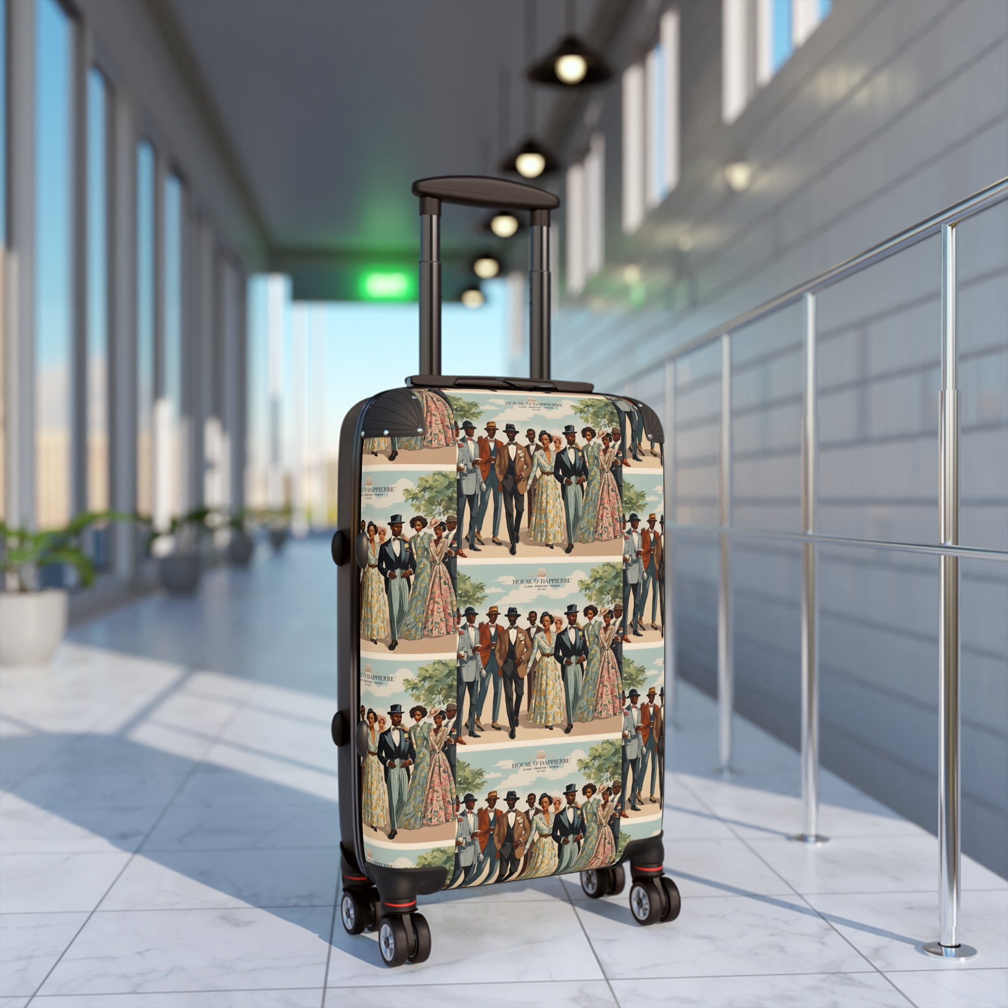 House of Dappierre EVERYDAY Collection Vintage Coffee Suitcase