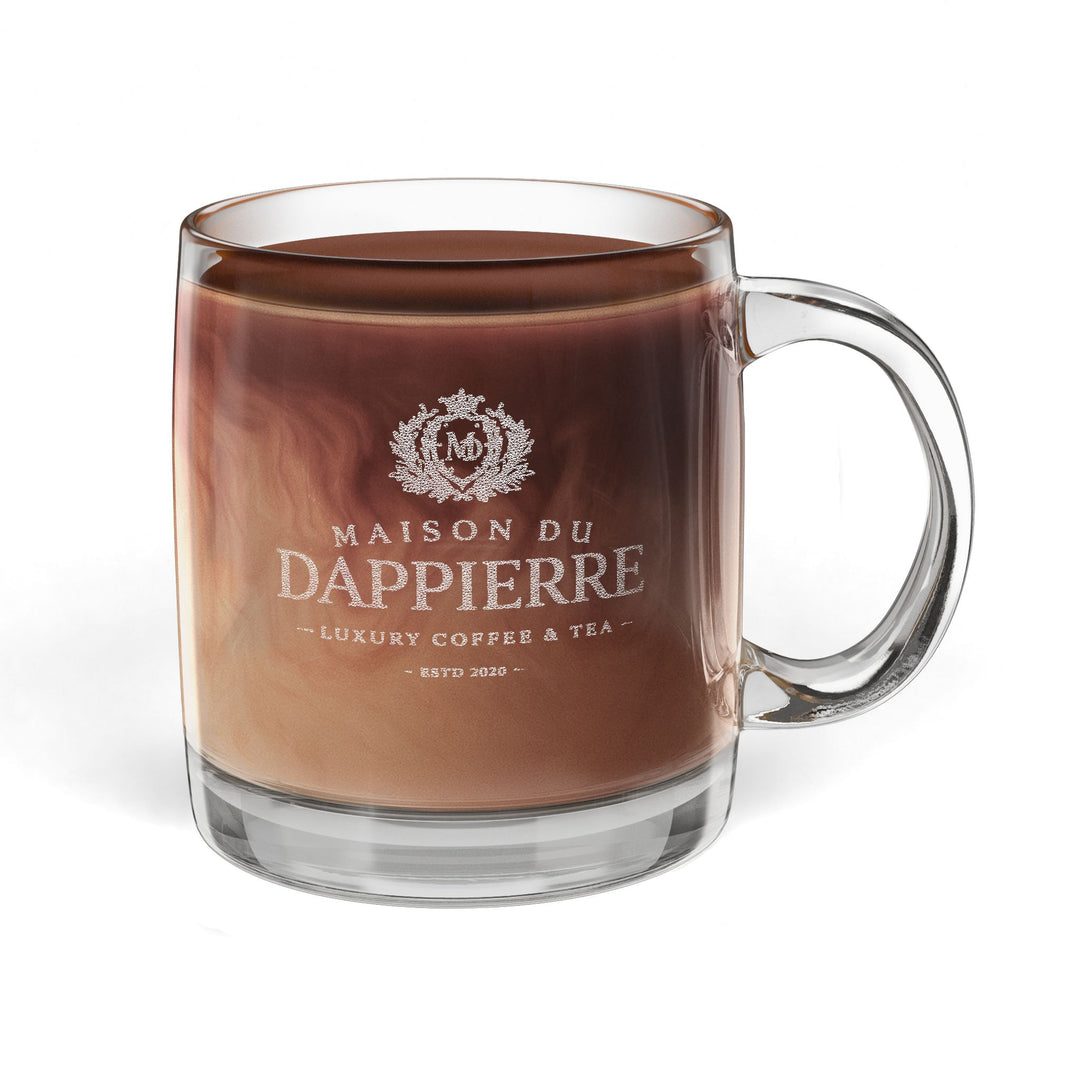 Maison Du Dappierre Glass Coffee Mug