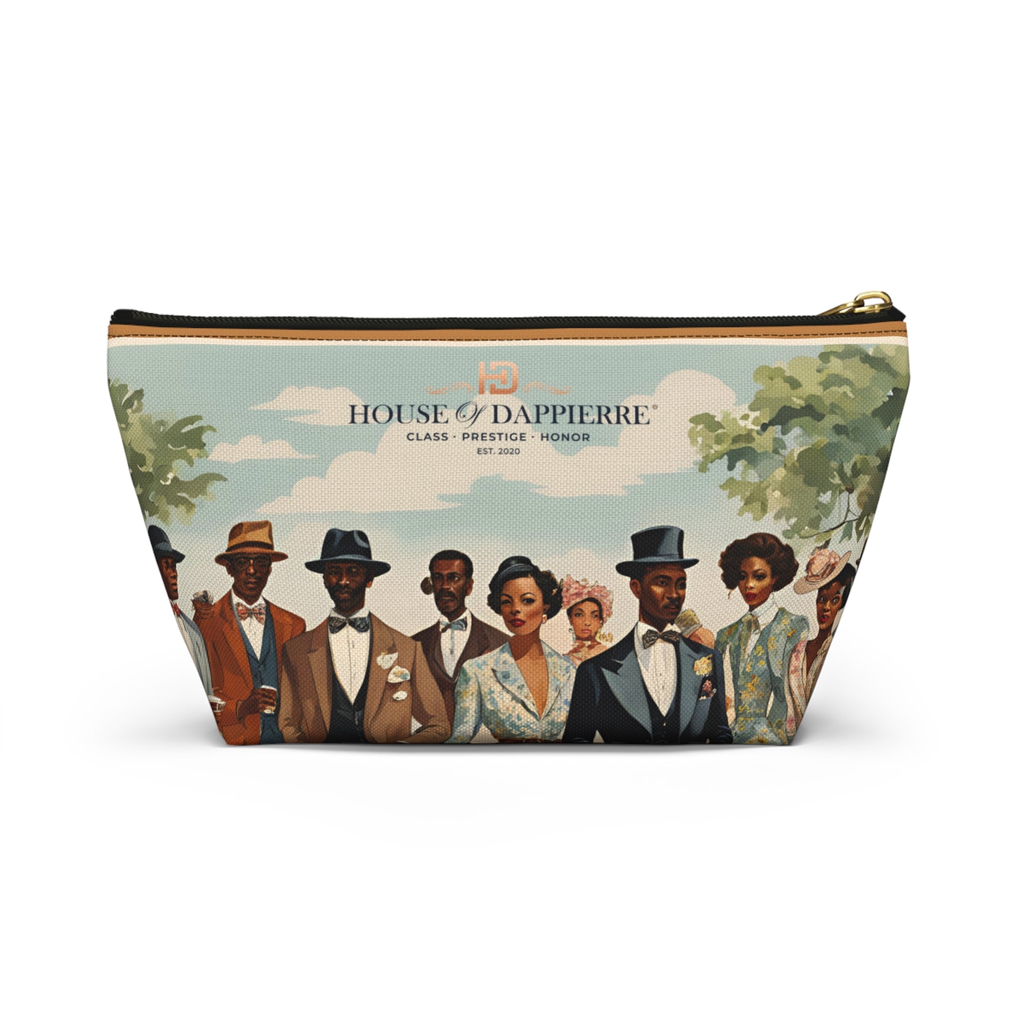 House of Dappierre Vintage Dapper Makeup Accessory Pouch