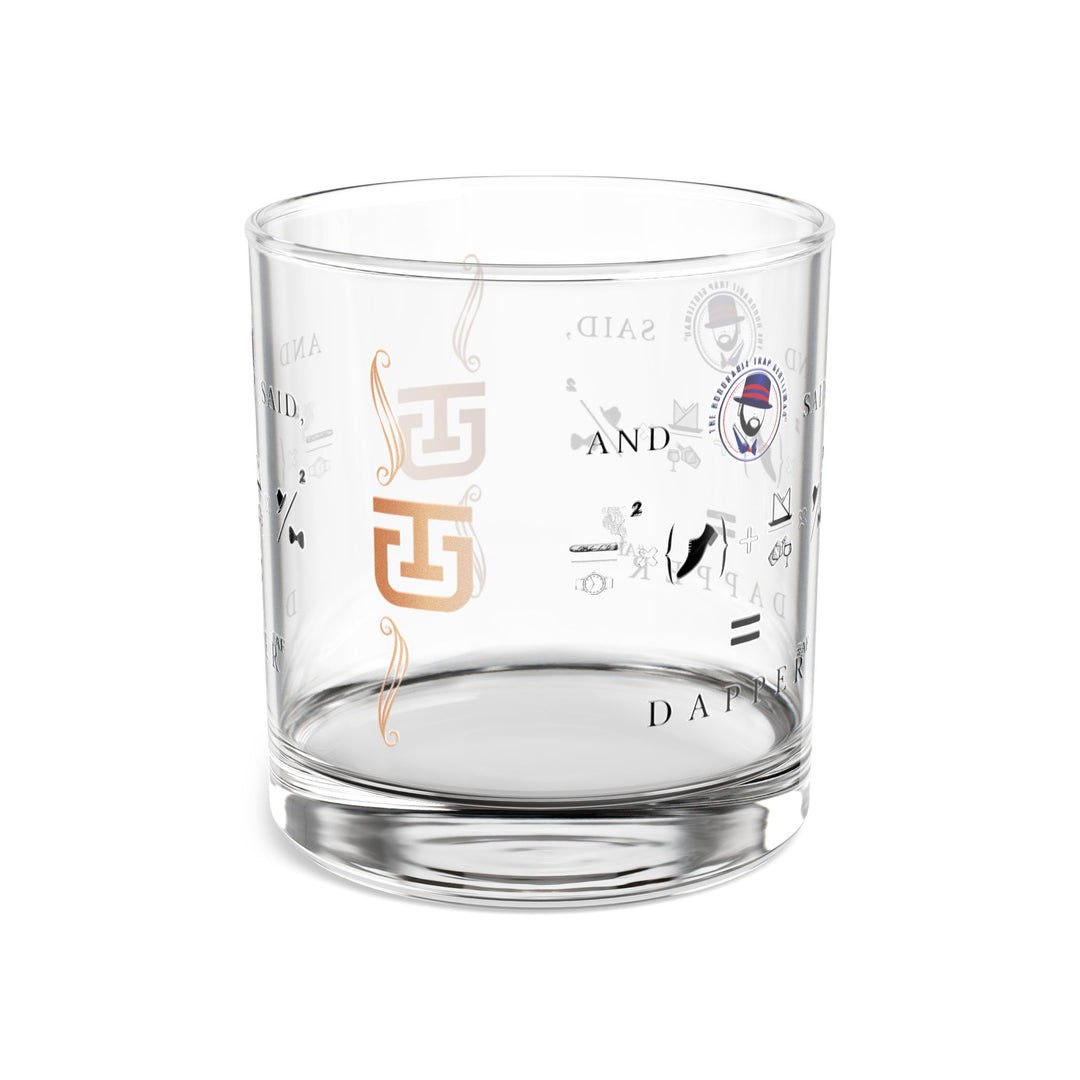 House of Dappierre EVERYDAY Collection Dapper Rocks Glass | 10oz | Perfect Gift for Whiskey Lovers