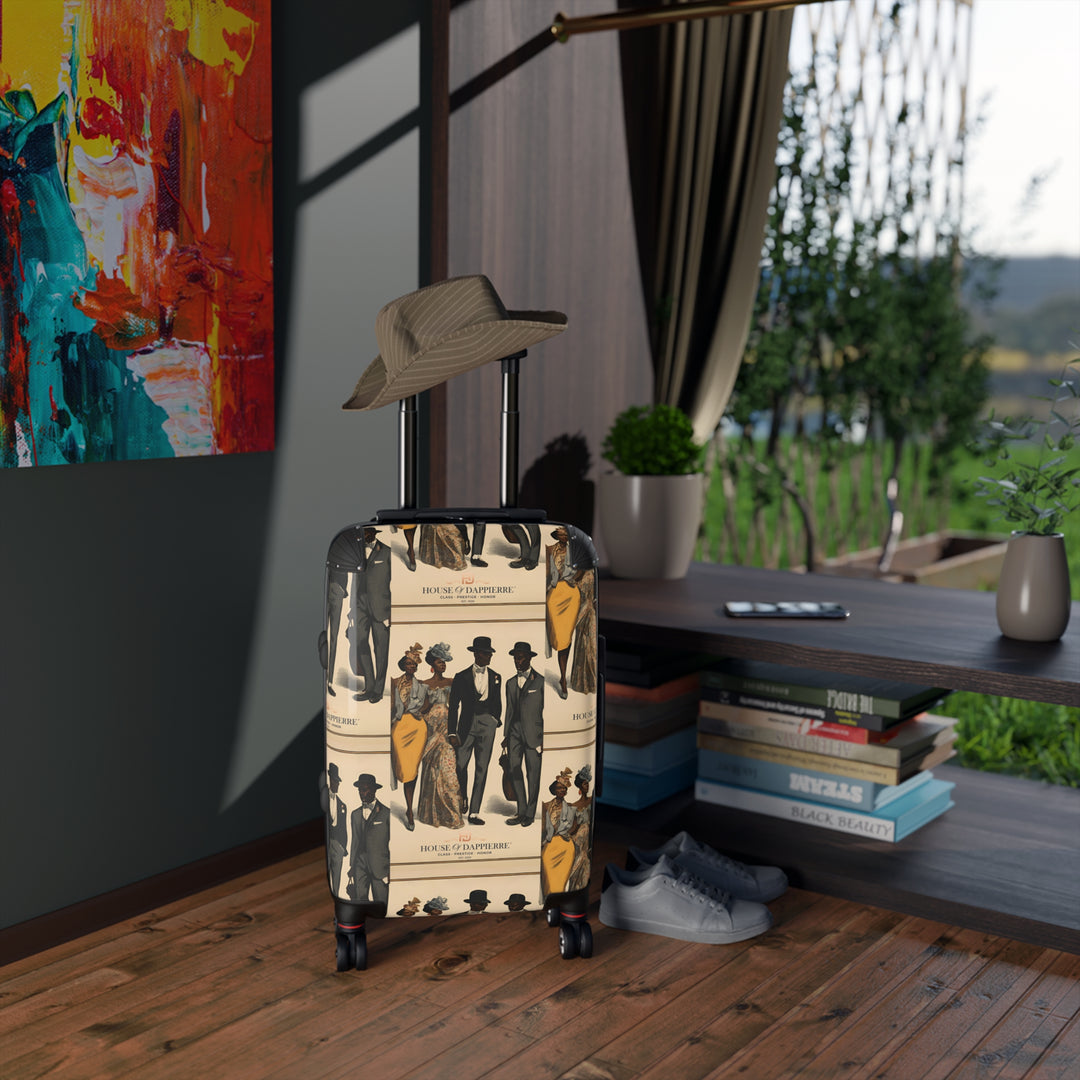 House of Dappierre EVERYDAY Collection Vintage-Inspired Travel Suitcase with Historical Design Volume II