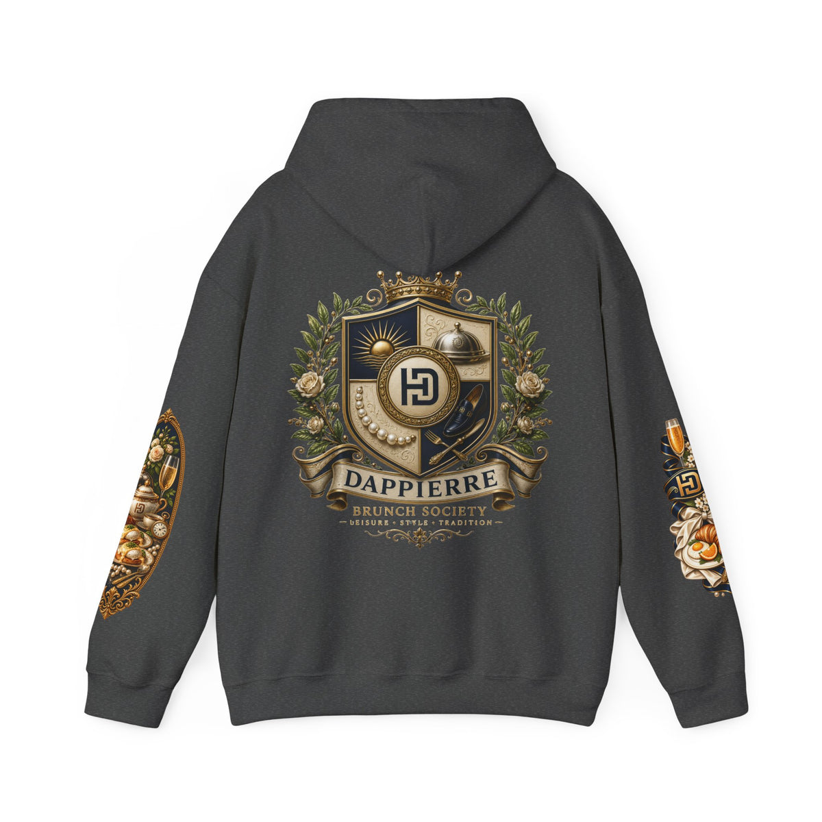 Dappierre Brunch Society Luxury Hoodie Pullover