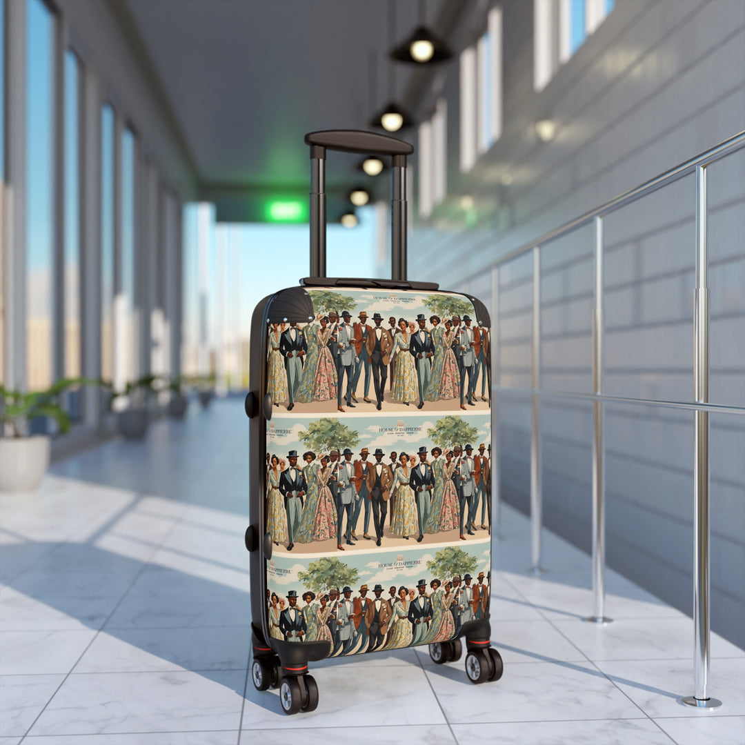 House of Dappierre EVERYDAY Collection Vintage-Inspired Travel Suitcase with Historical Design