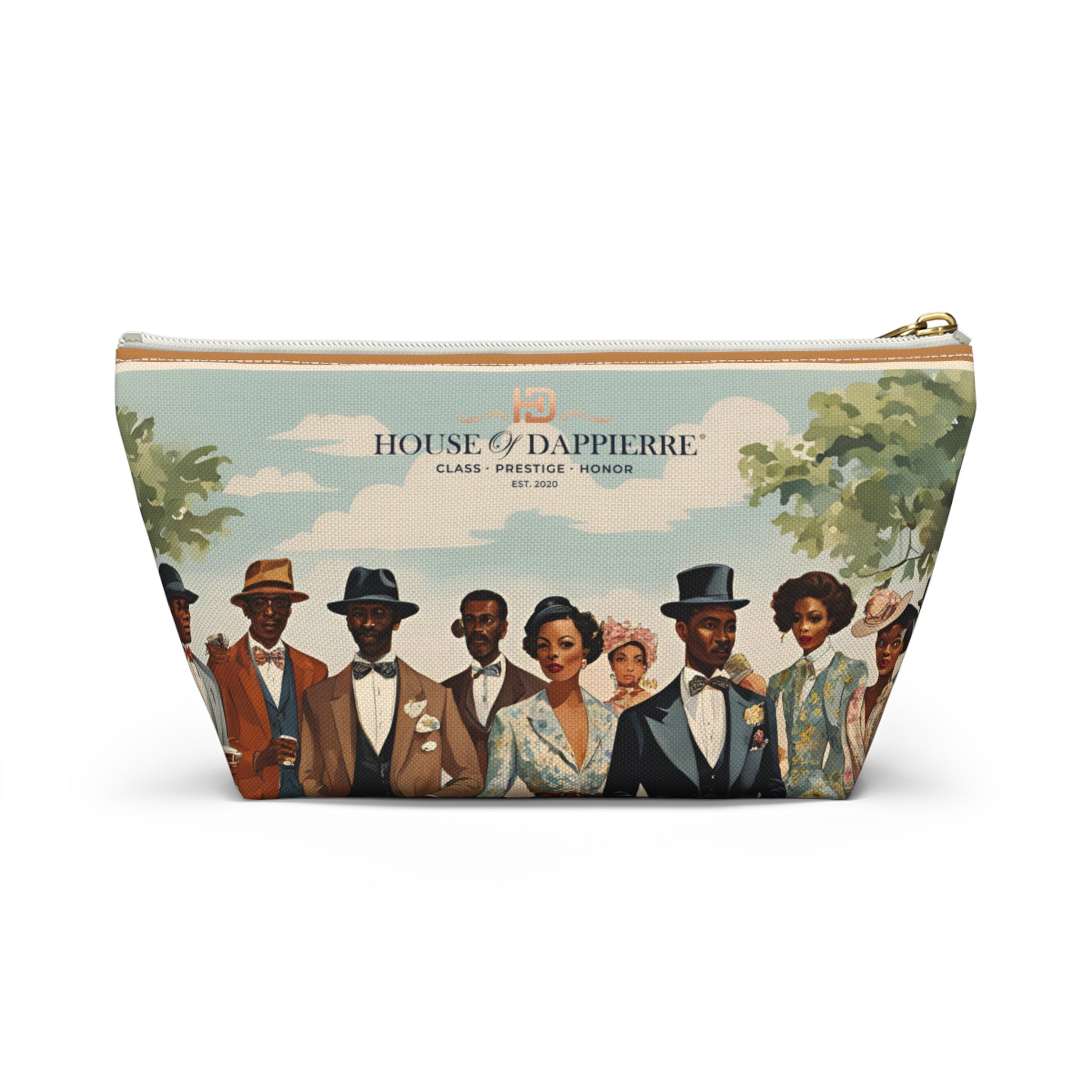 House of Dappierre Vintage Dapper Makeup Accessory Pouch