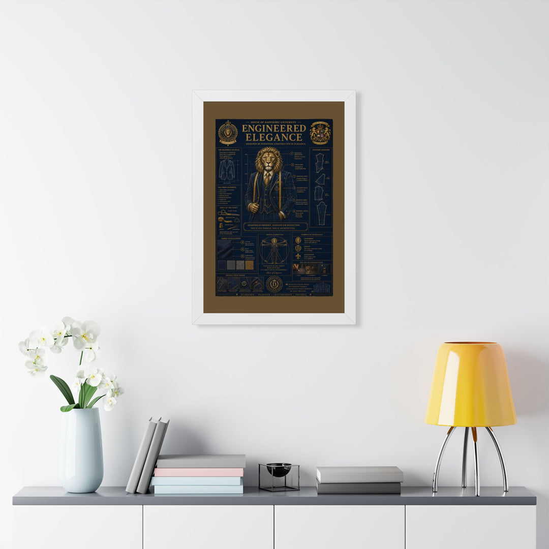 House of Dappierre University Lion Gentleman's Tailoring Blueprint