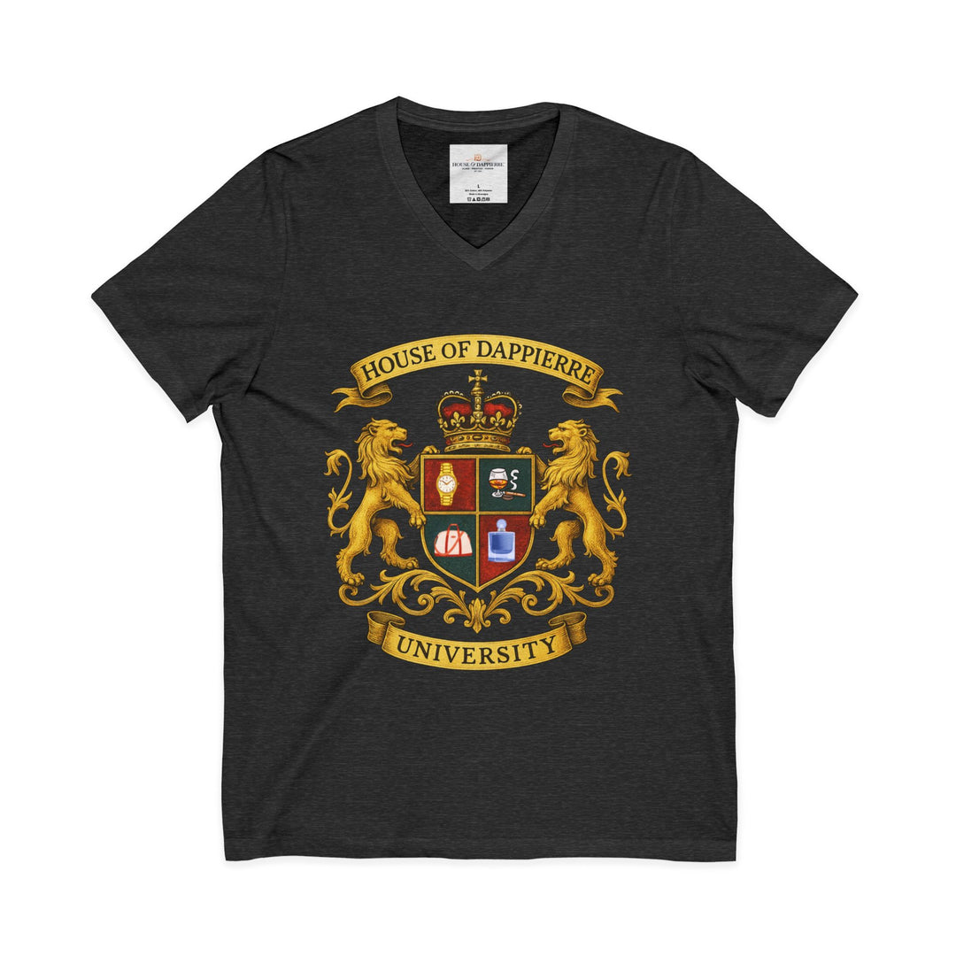 House of Dappierre University V‑Neck Tee