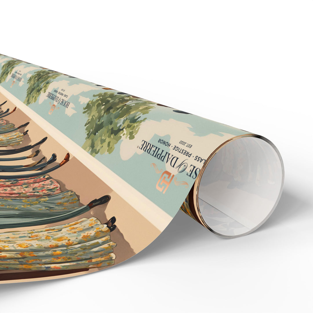 House of Dappierre EVERYDAY Retro Floral Dress Gift Wrap