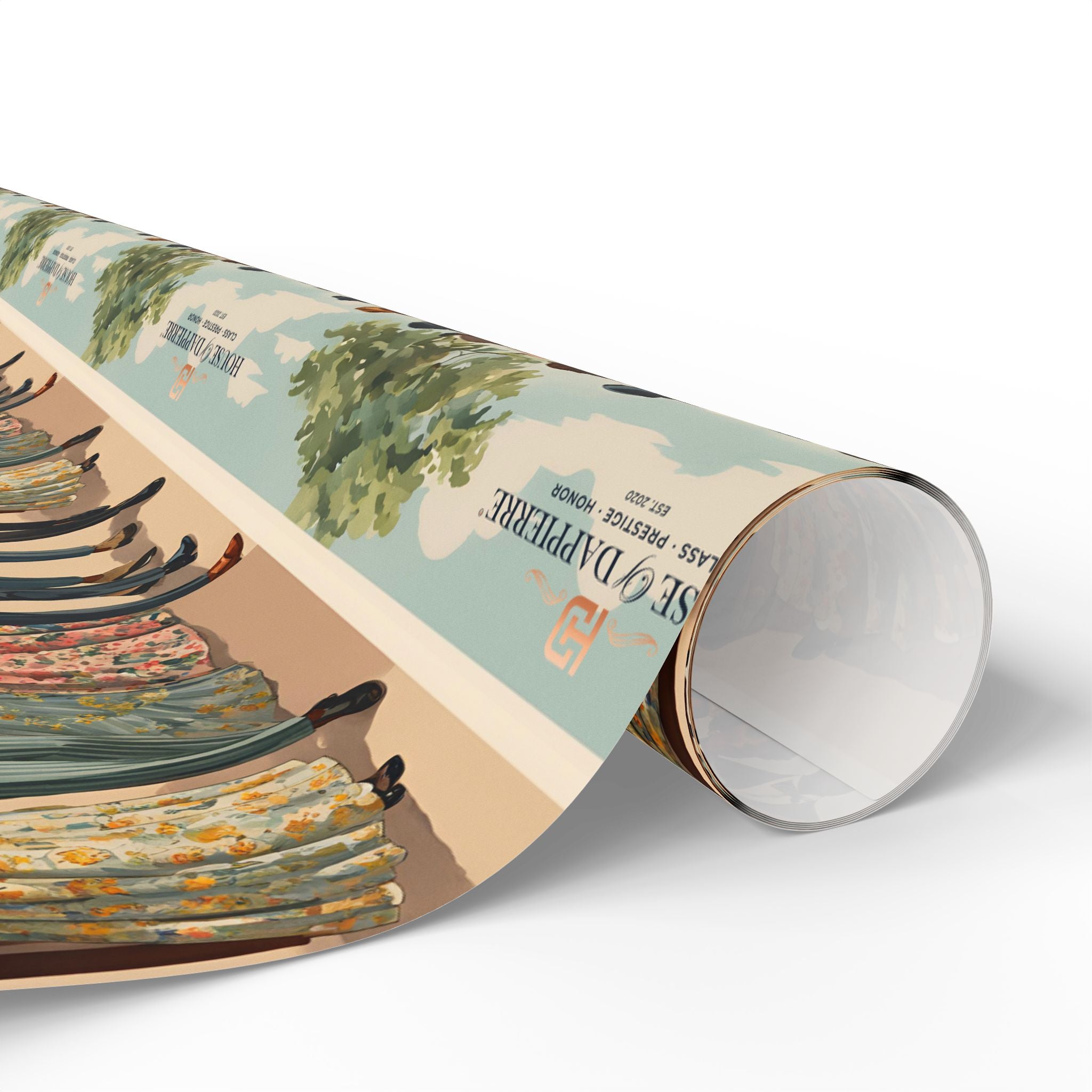 House of Dappierre EVERYDAY Retro Floral Dress Gift Wrap