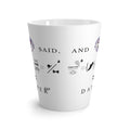 House of Dappierre Everyday Collection Latte Mug - Coffee Lover's Dream Drinkware