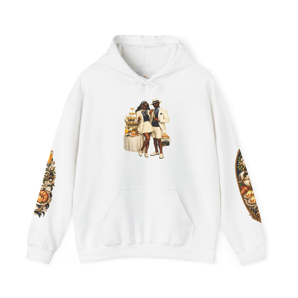 Dappierre Brunch Society Luxury Hoodie Pullover