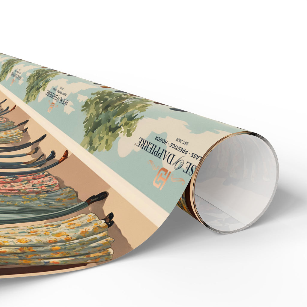 House of Dappierre EVERYDAY Retro Floral Dress Gift Wrap