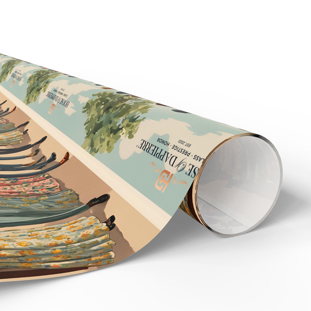 House of Dappierre EVERYDAY Retro Floral Dress Gift Wrap