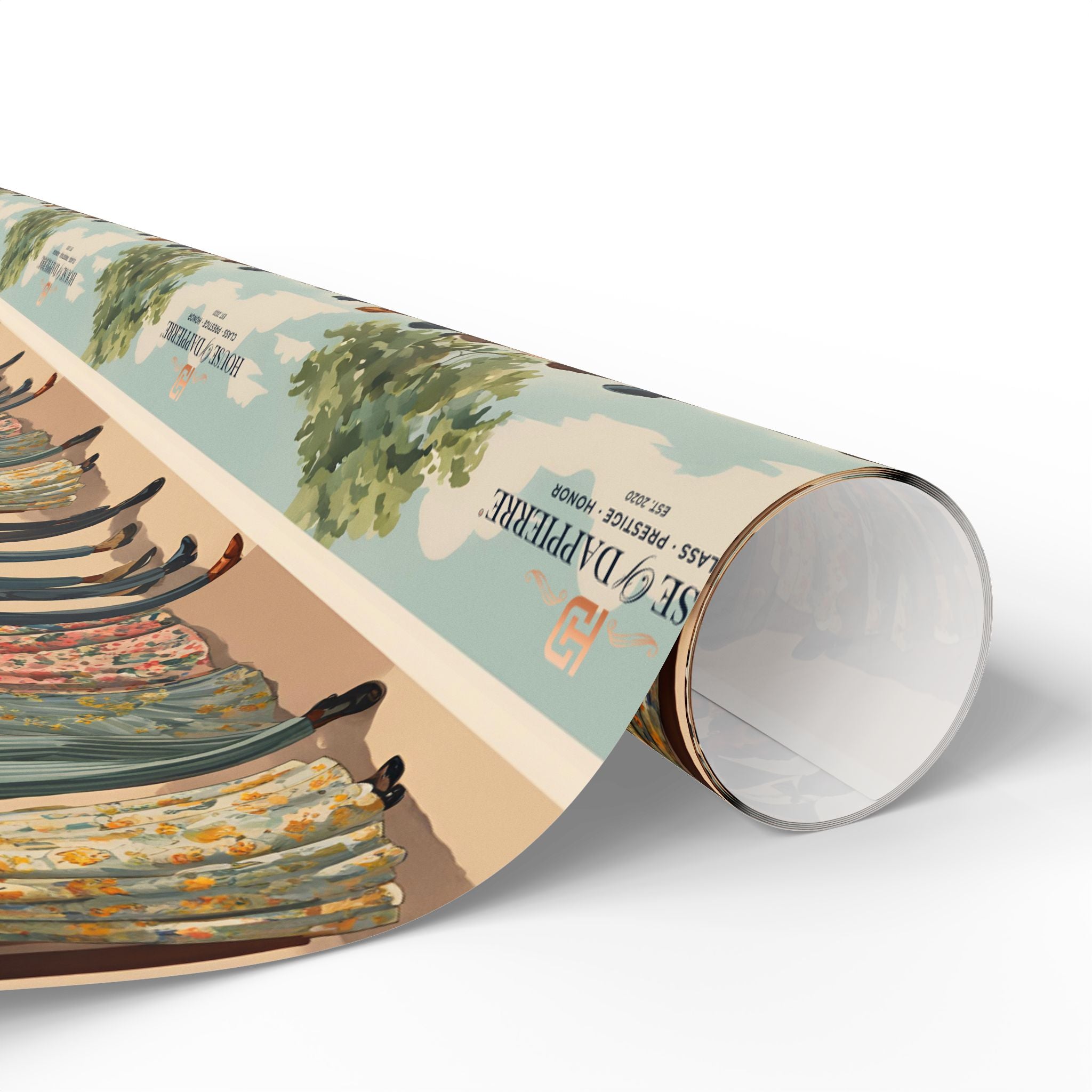 House of Dappierre EVERYDAY Retro Floral Dress Gift Wrap