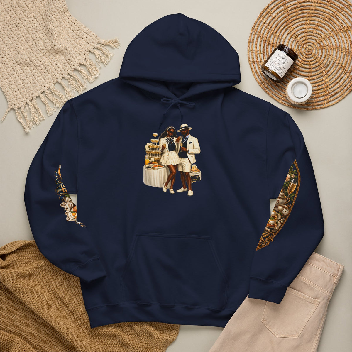 Dappierre Brunch Society Luxury Hoodie Pullover