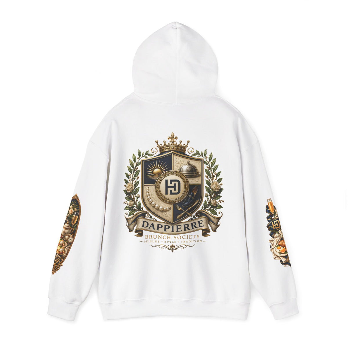 Dappierre Brunch Society Luxury Hoodie Pullover