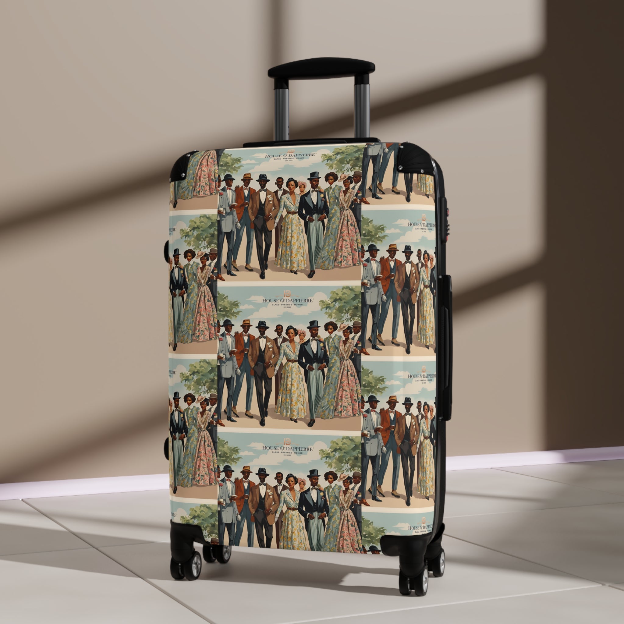 House of Dappierre EVERYDAY Collection Vintage Coffee Suitcase