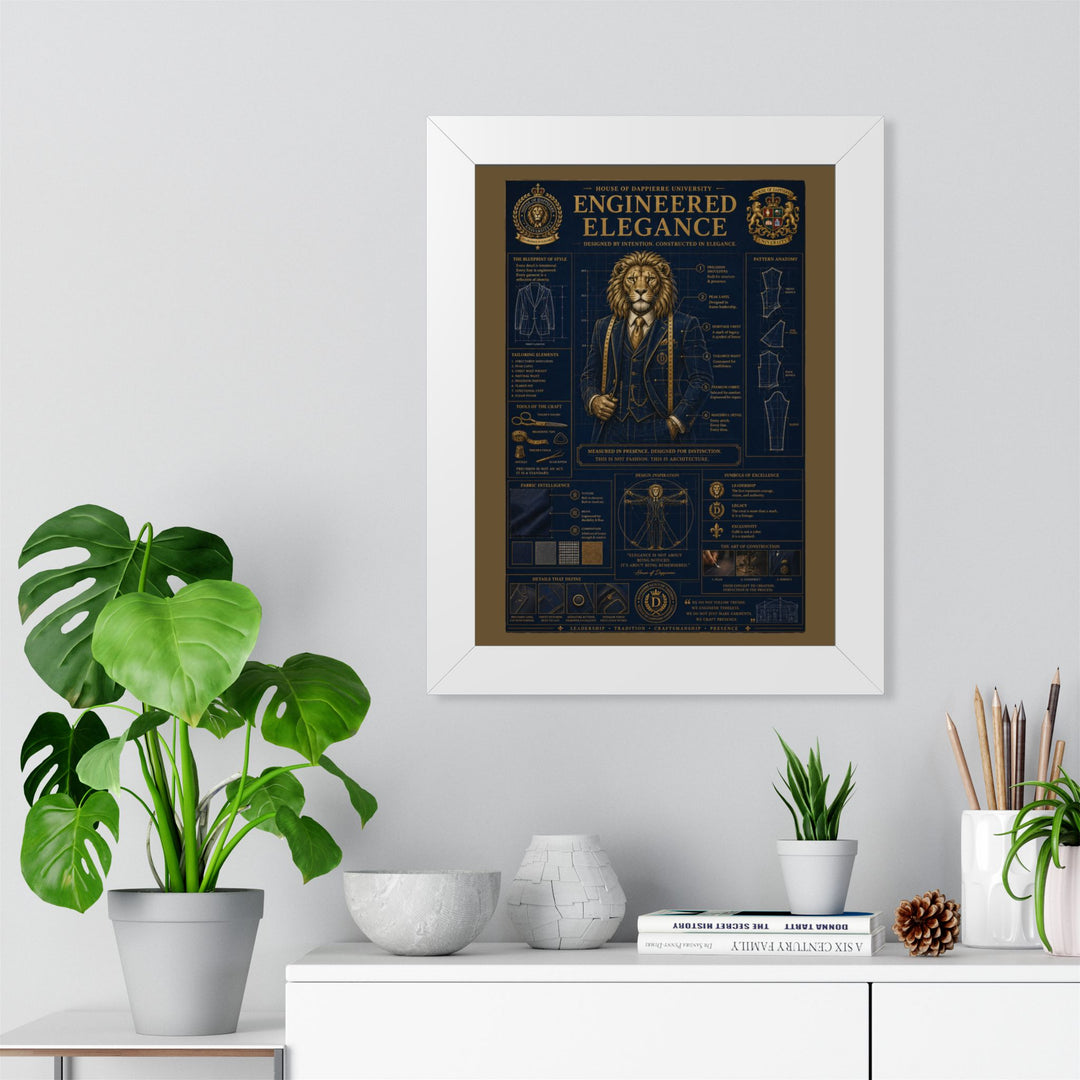 House of Dappierre University Lion Gentleman's Tailoring Blueprint