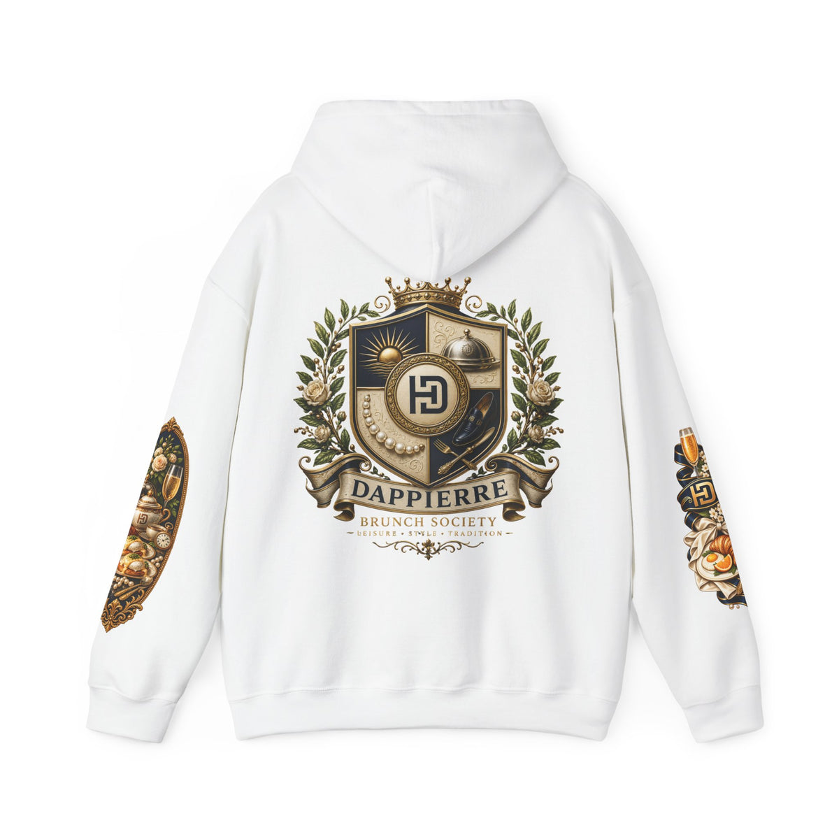 Dappierre Brunch Society Luxury Hoodie Pullover