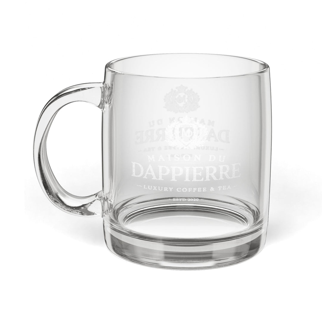 Maison Du Dappierre Glass Coffee Mug
