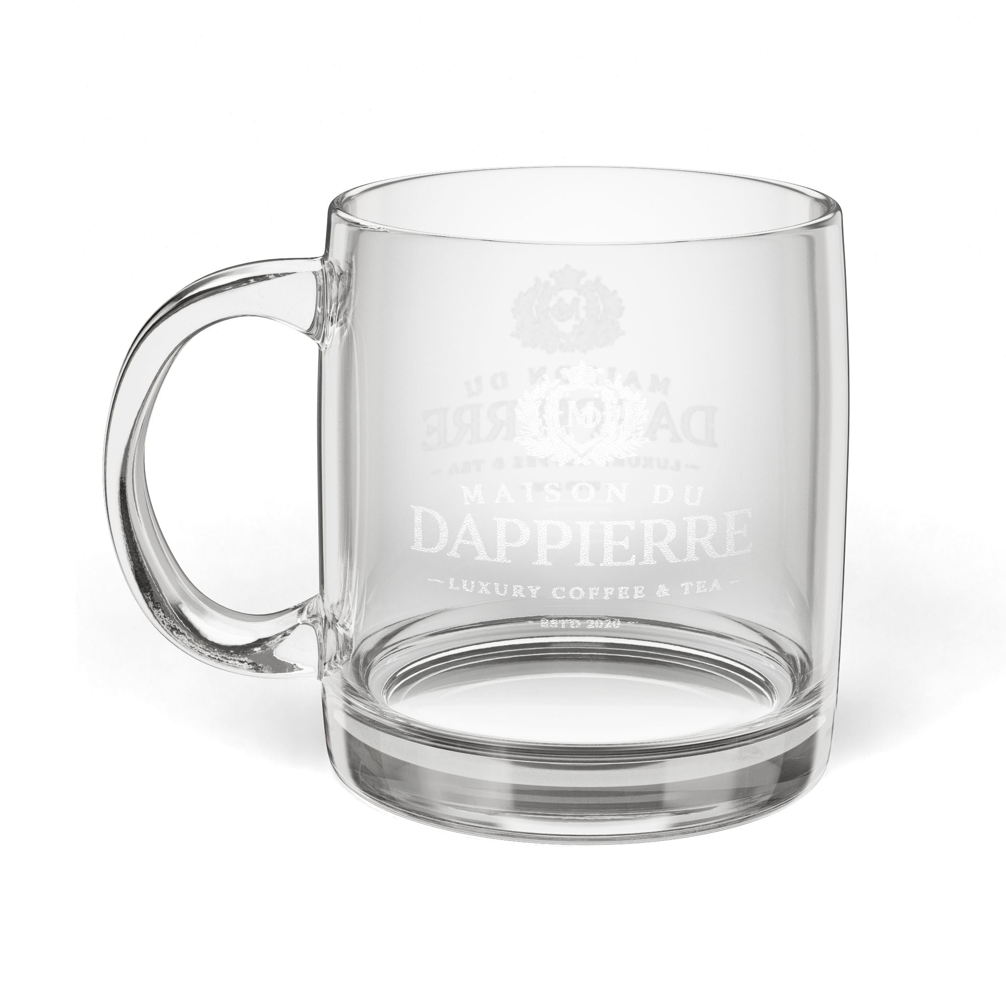 Maison Du Dappierre Glass Coffee Mug
