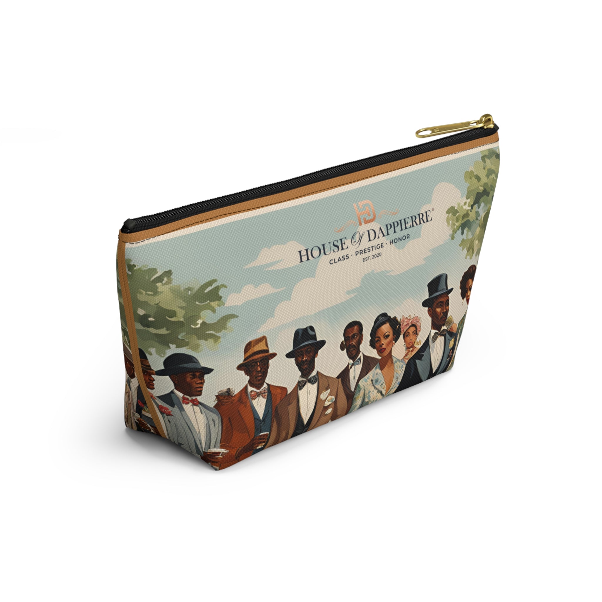 House of Dappierre Vintage Dapper Makeup Accessory Pouch