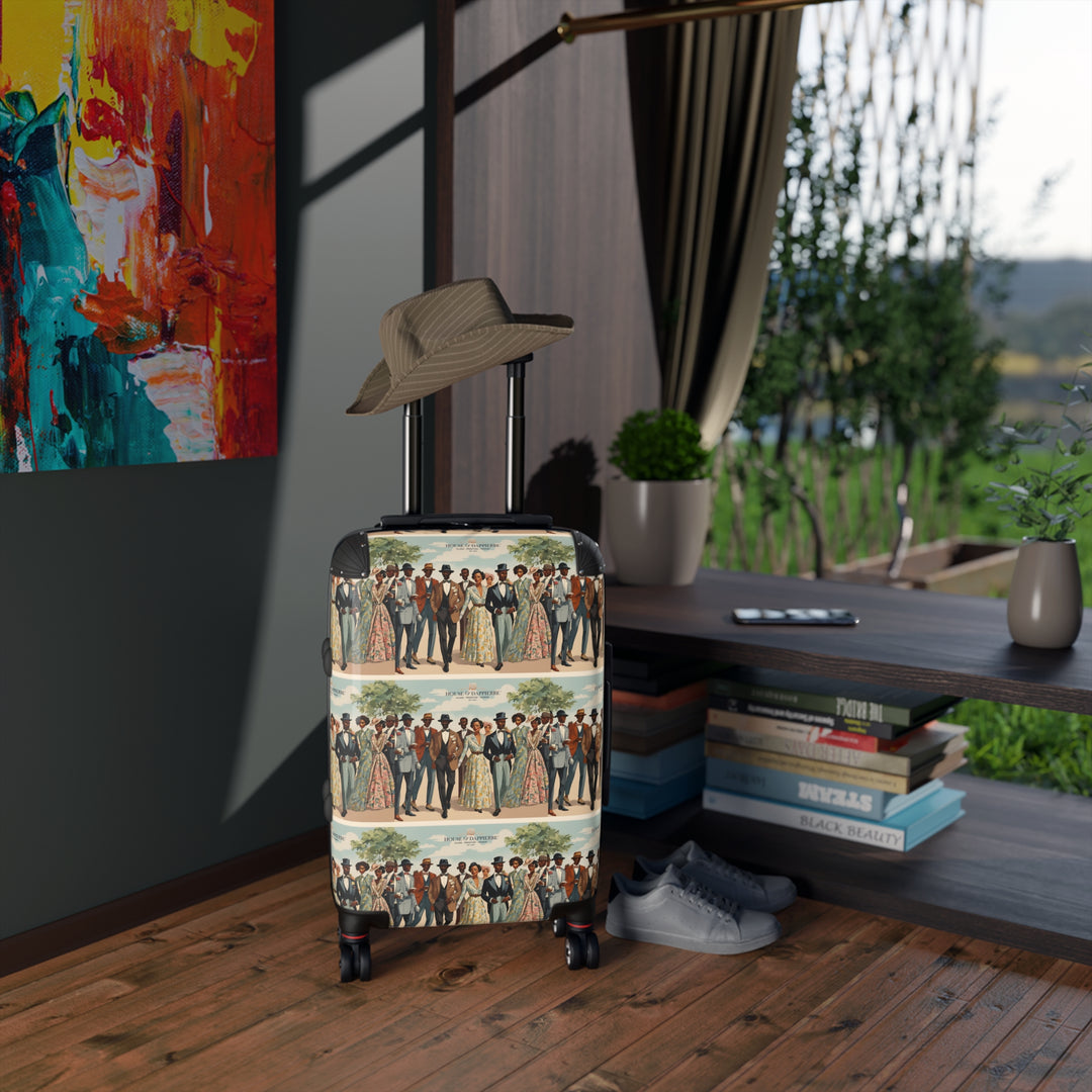 House of Dappierre EVERYDAY Collection Vintage-Inspired Travel Suitcase with Historical Design