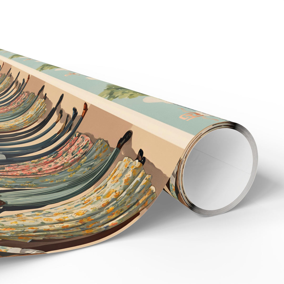 House of Dappierre EVERYDAY Retro Floral Dress Gift Wrap