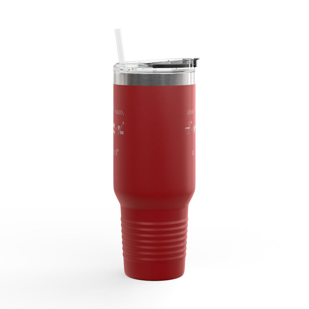 House of Dappierre Everyday Collection Insulated Travel Mug, 40oz, Perfect Gift for Coffee Lovers, Wedding Favors, Road Trips
