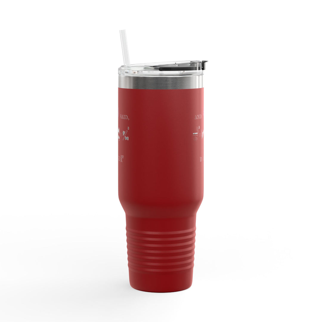 House of Dappierre Everyday Collection Insulated Travel Mug, 40oz, Perfect Gift for Coffee Lovers, Wedding Favors, Road Trips