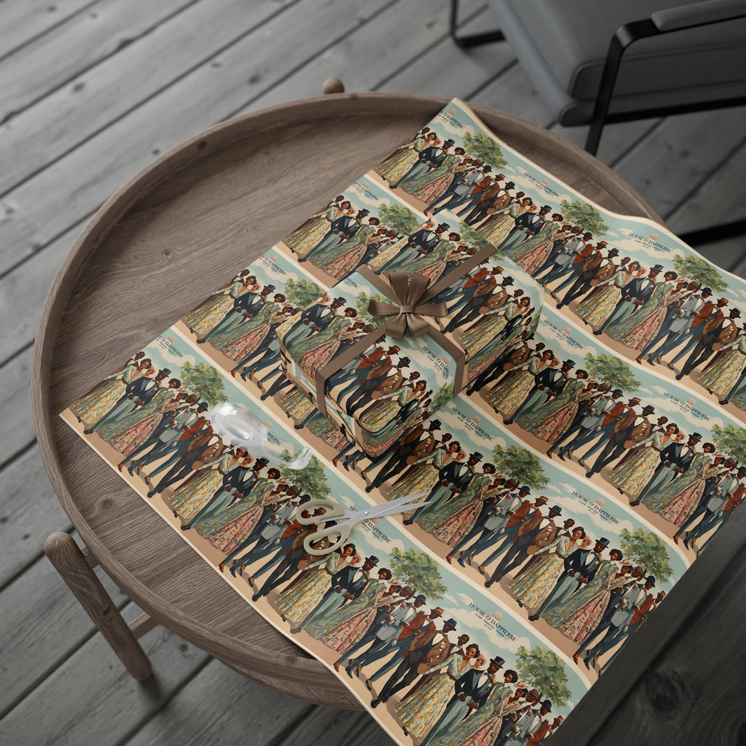 House of Dappierre EVERYDAY Retro Floral Dress Gift Wrap