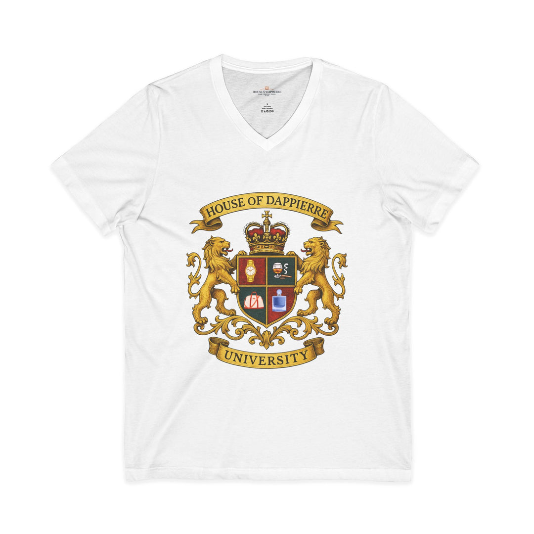 House of Dappierre University V‑Neck Tee