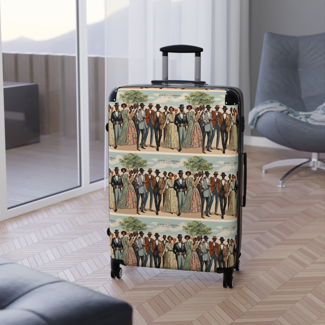 House of Dappierre EVERYDAY Collection Vintage-Inspired Travel Suitcase with Historical Design