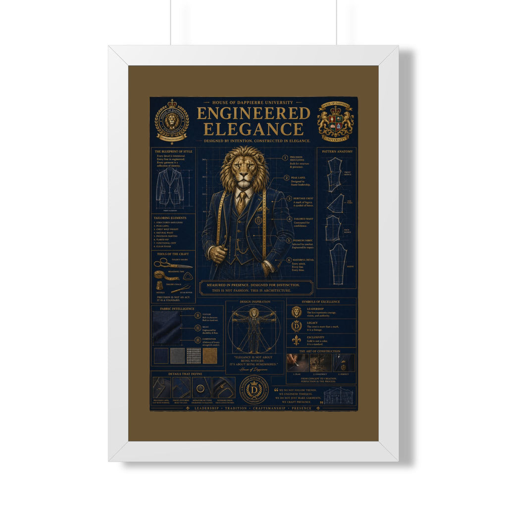 House of Dappierre University Lion Gentleman's Tailoring Blueprint