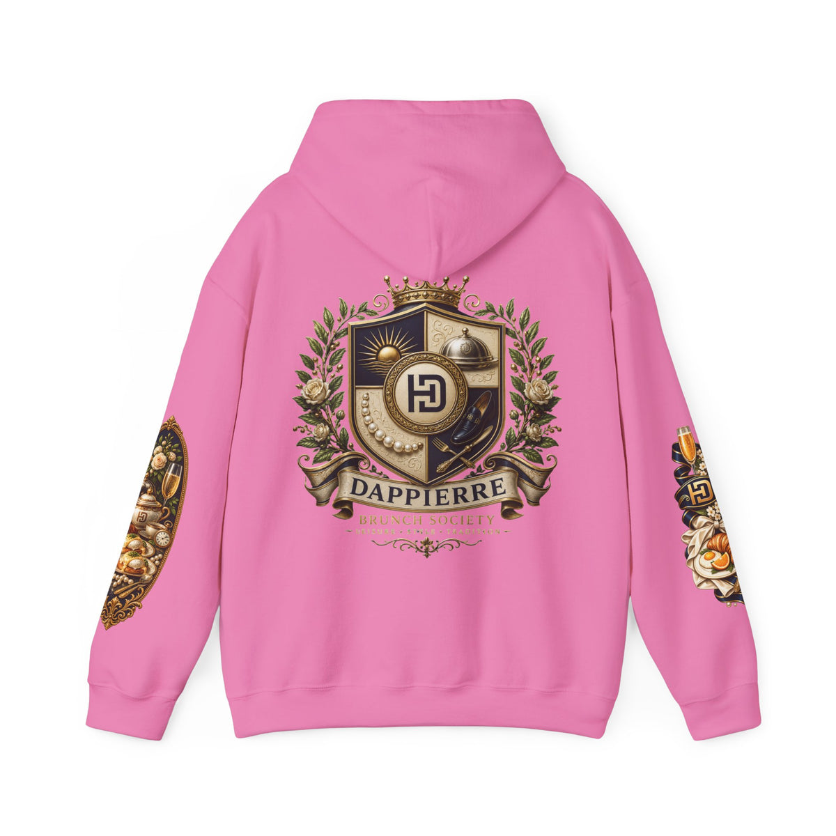 Dappierre Brunch Society Luxury Hoodie Pullover