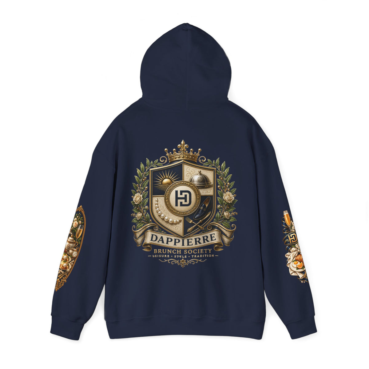 Dappierre Brunch Society Luxury Hoodie Pullover