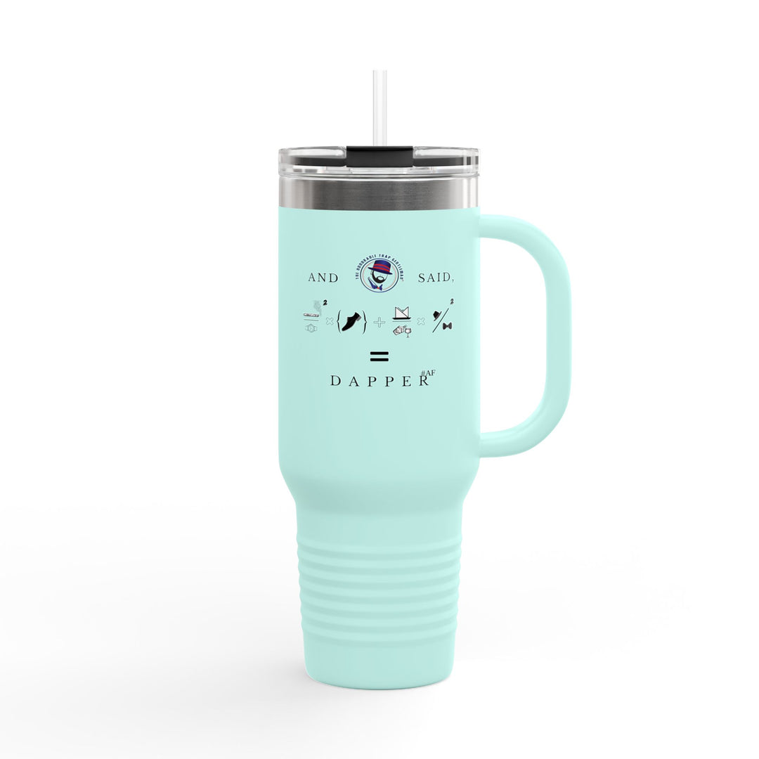 House of Dappierre Everyday Collection Insulated Travel Mug, 40oz, Perfect Gift for Coffee Lovers, Wedding Favors, Road Trips