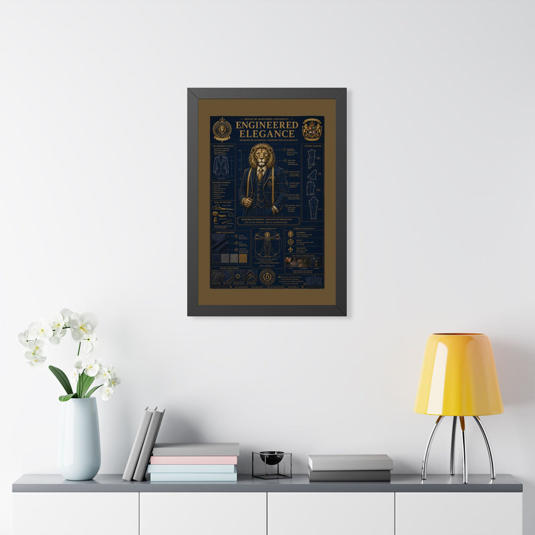 House of Dappierre University Lion Gentleman's Tailoring Blueprint